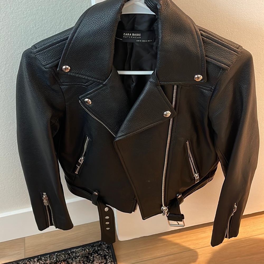 Leather jacket